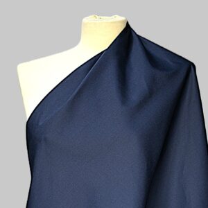 Pregiato Cotone Liscio e Lucente Dark Navy