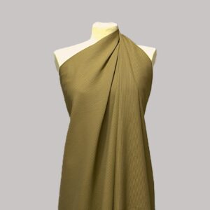 Tessuto in Piccolo Operato di Puro Cotone Bronzo