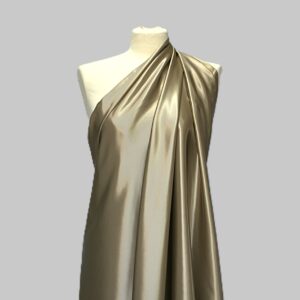 Twill di Cotone Cupro Bronzo Lucente
