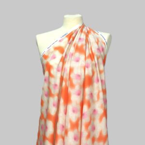 Nuovo Tela di Cotone Tana Lawn Liberty Arancio