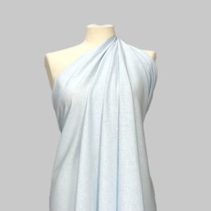Nuova Tela di Fresco Lino Cotone Azzurro