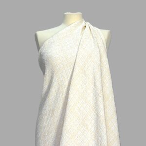 Chanel Style di Puro Cotone Vaniglia