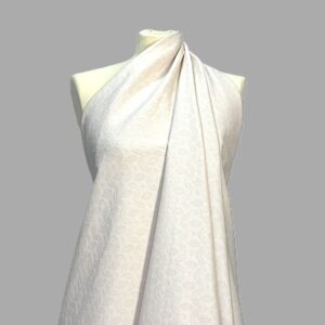 Nuovo Broccato di Lino Cotone Beige
